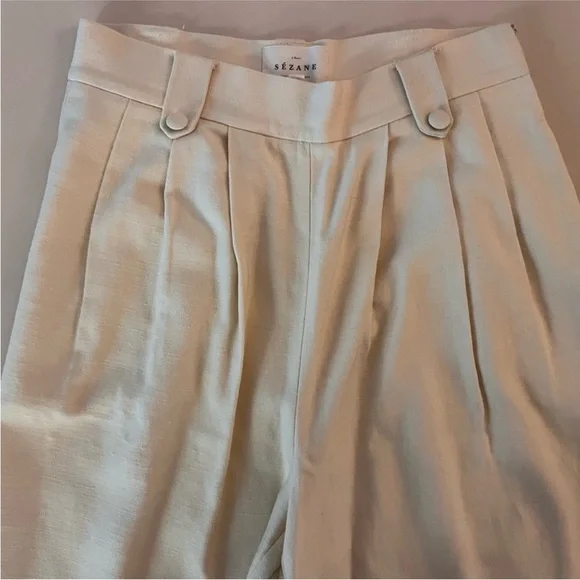 Sezane Loulou Trousers Wide-Leg pants - Picture 5 of 7